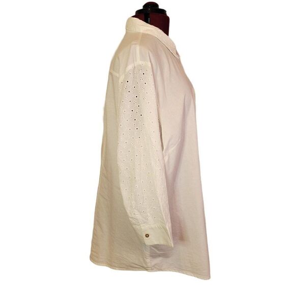 Jones New York Signature Women's Buttondown Shirt (Size 3X) - Picture 2 of 9